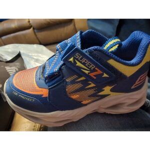 Skechers Lights Vortex-Flash Zorents Childrens Sneaker Size 7 Toddler